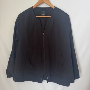 Simply Vera Vera Wang Black Bomber Jacket